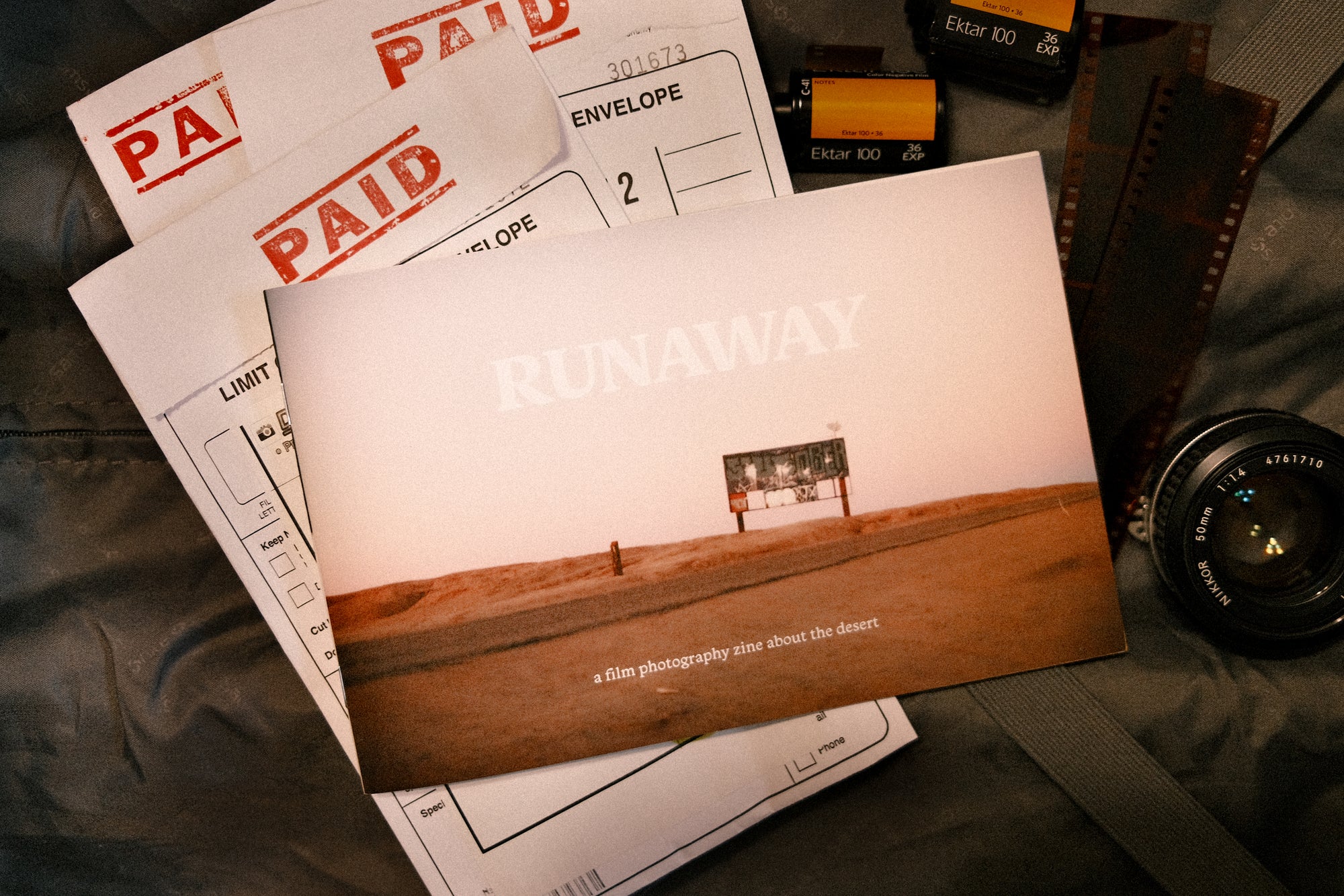 “Runaway” Zine - Printed Copy