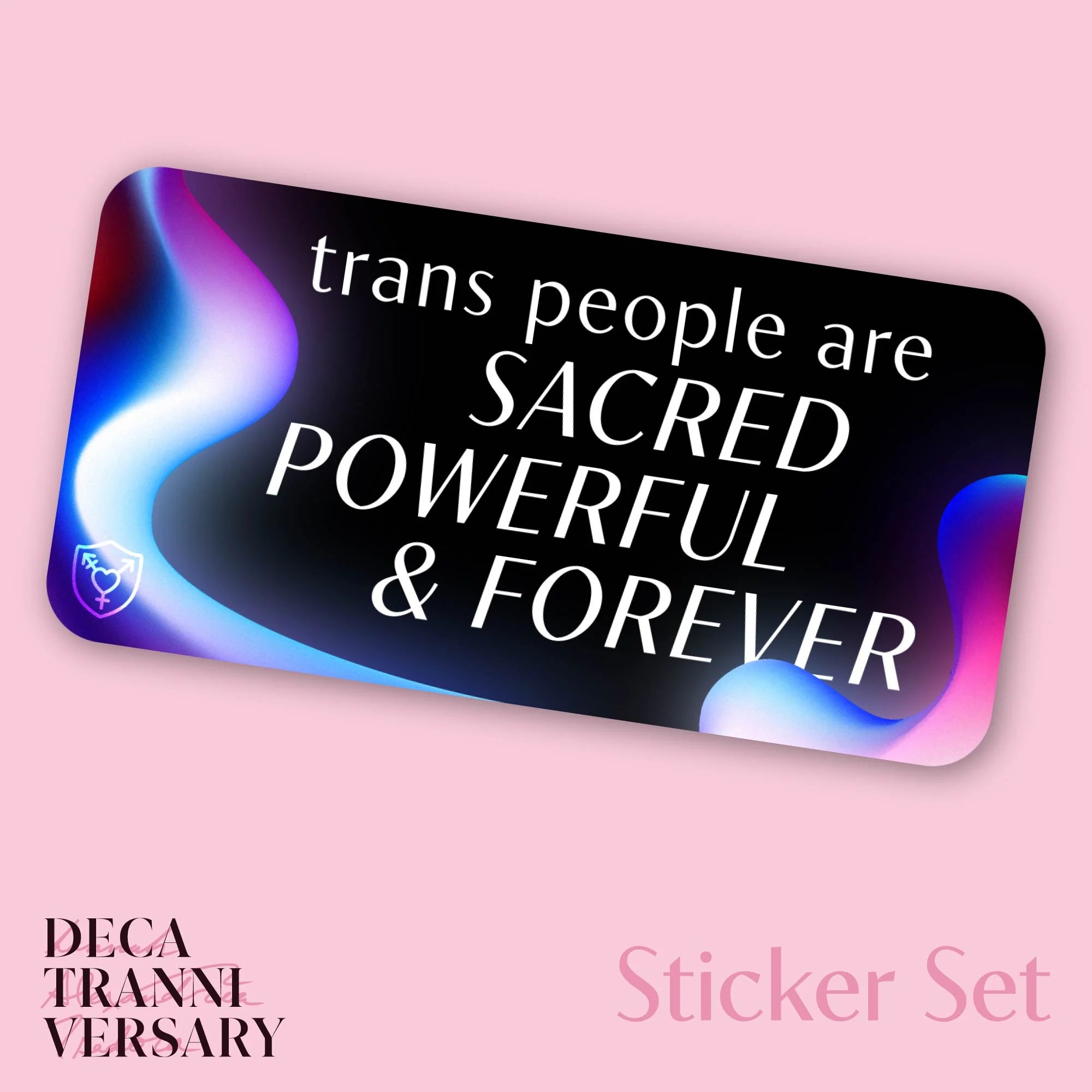 "Trans People" Vinyl Sticker