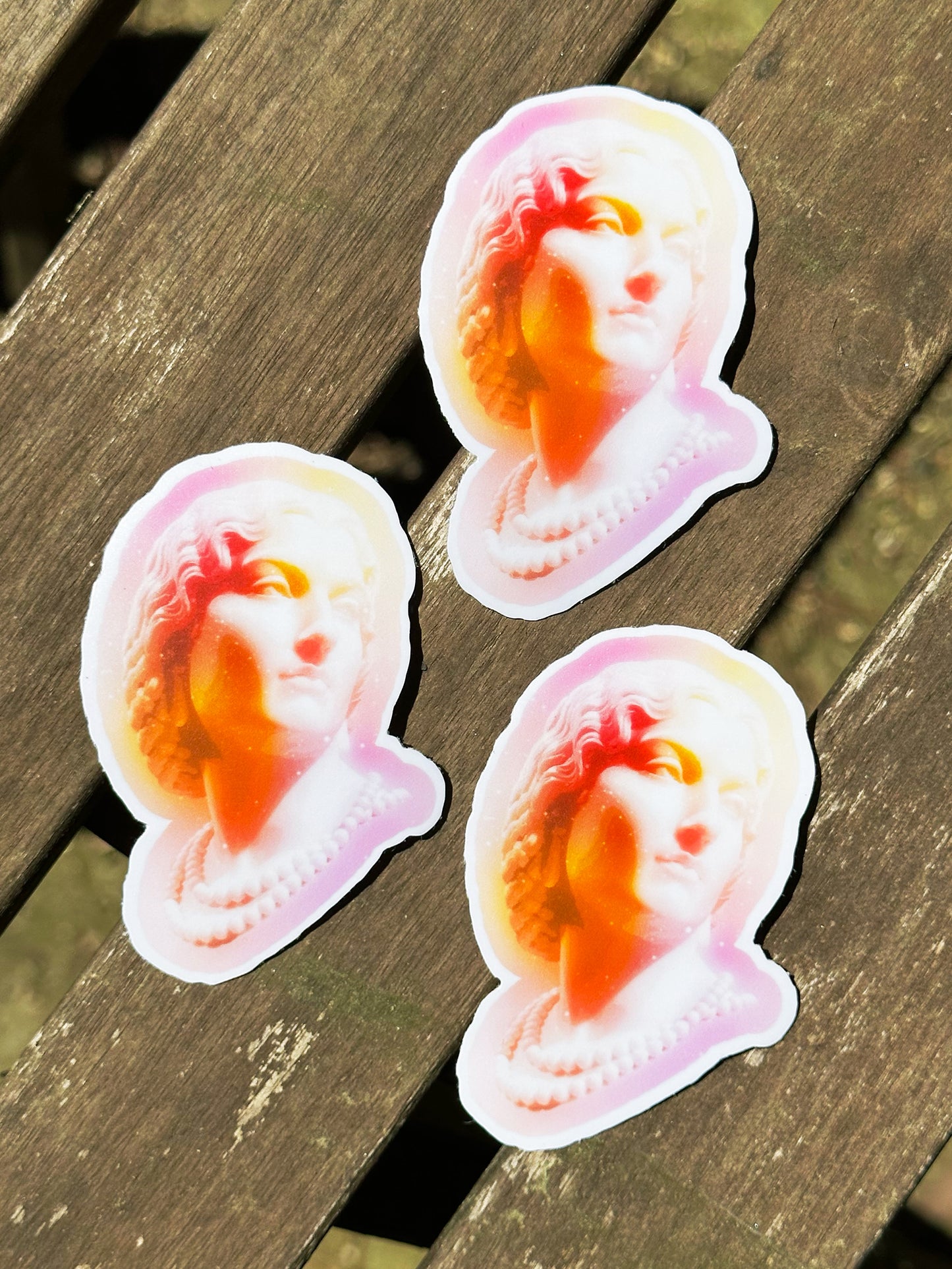 "The Lady" Vinyl Sticker